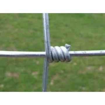 Hot Dipped Galvanized Fixed Knot Steel Wire Mesh Farm Fence